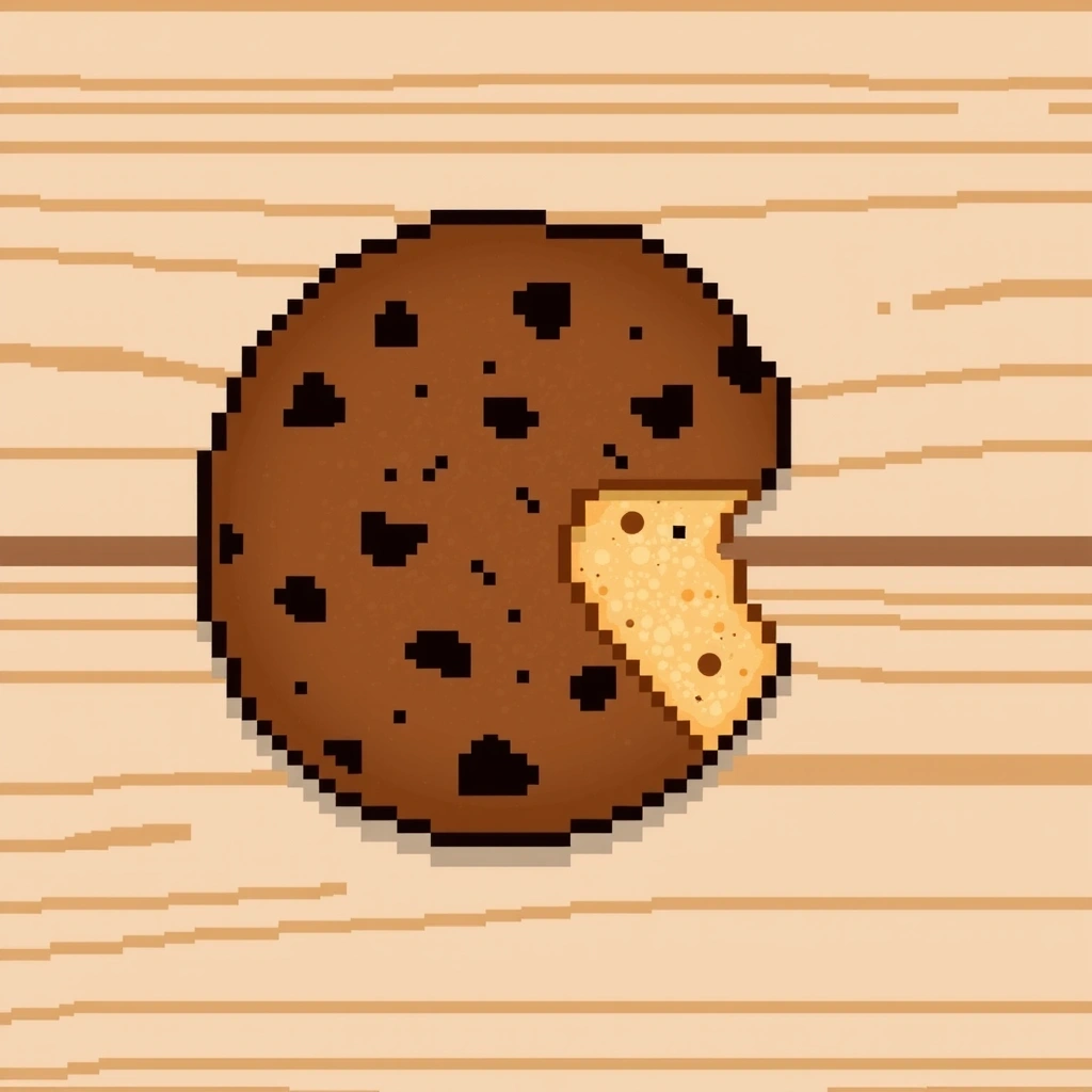 Pixelowe ciasteczko BitBites